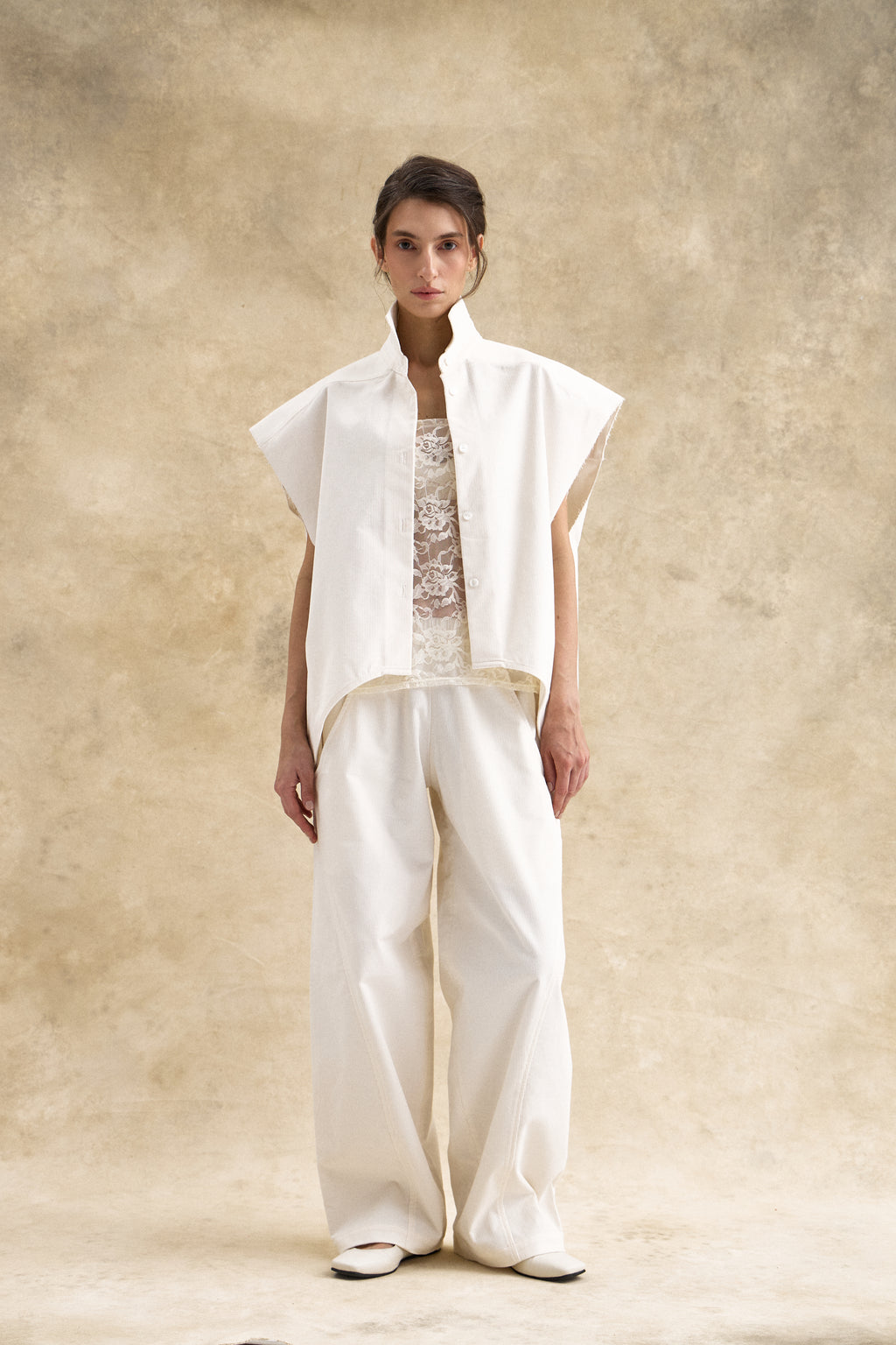 Corduroy Waistcoat Top