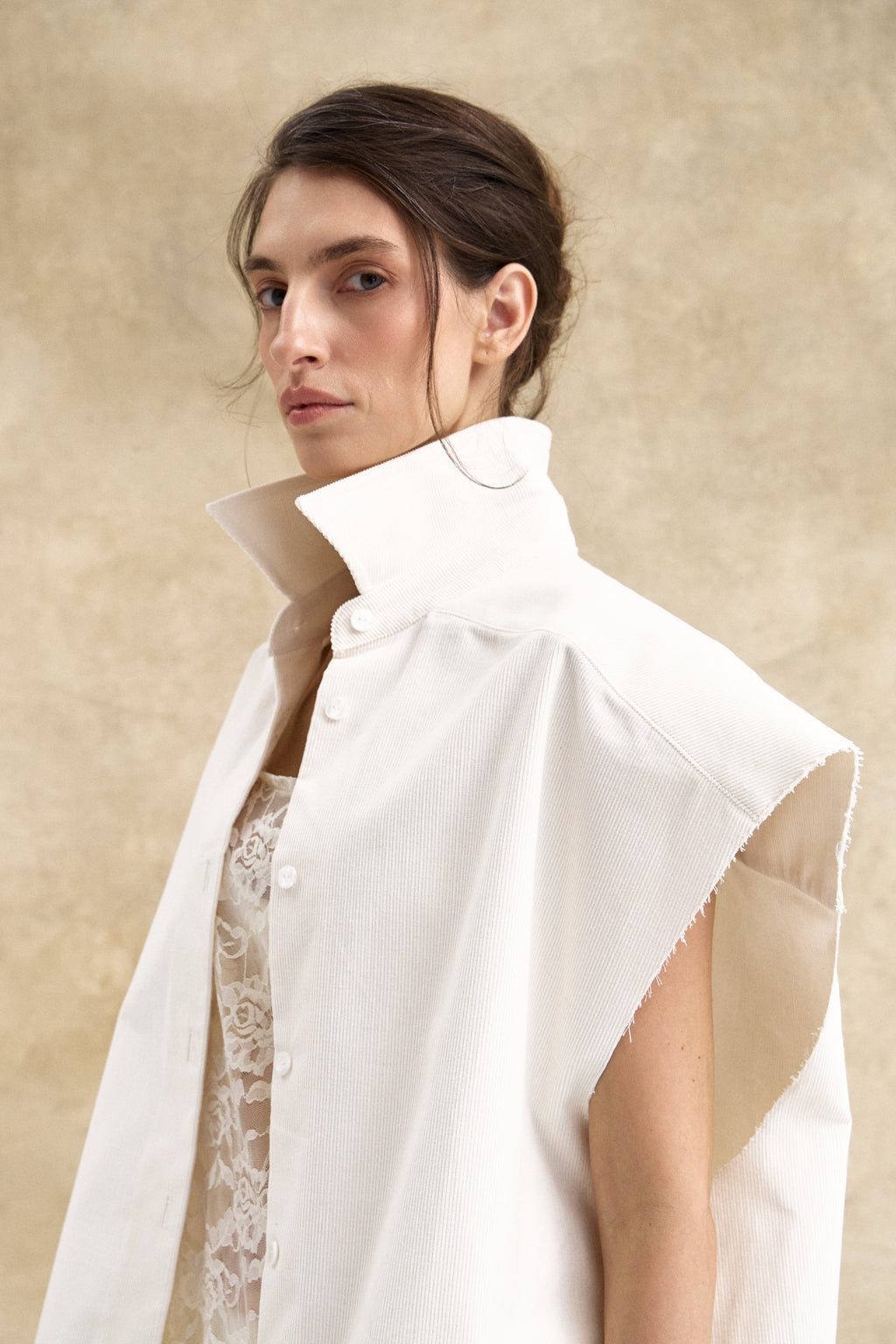Corduroy Waistcoat Top
