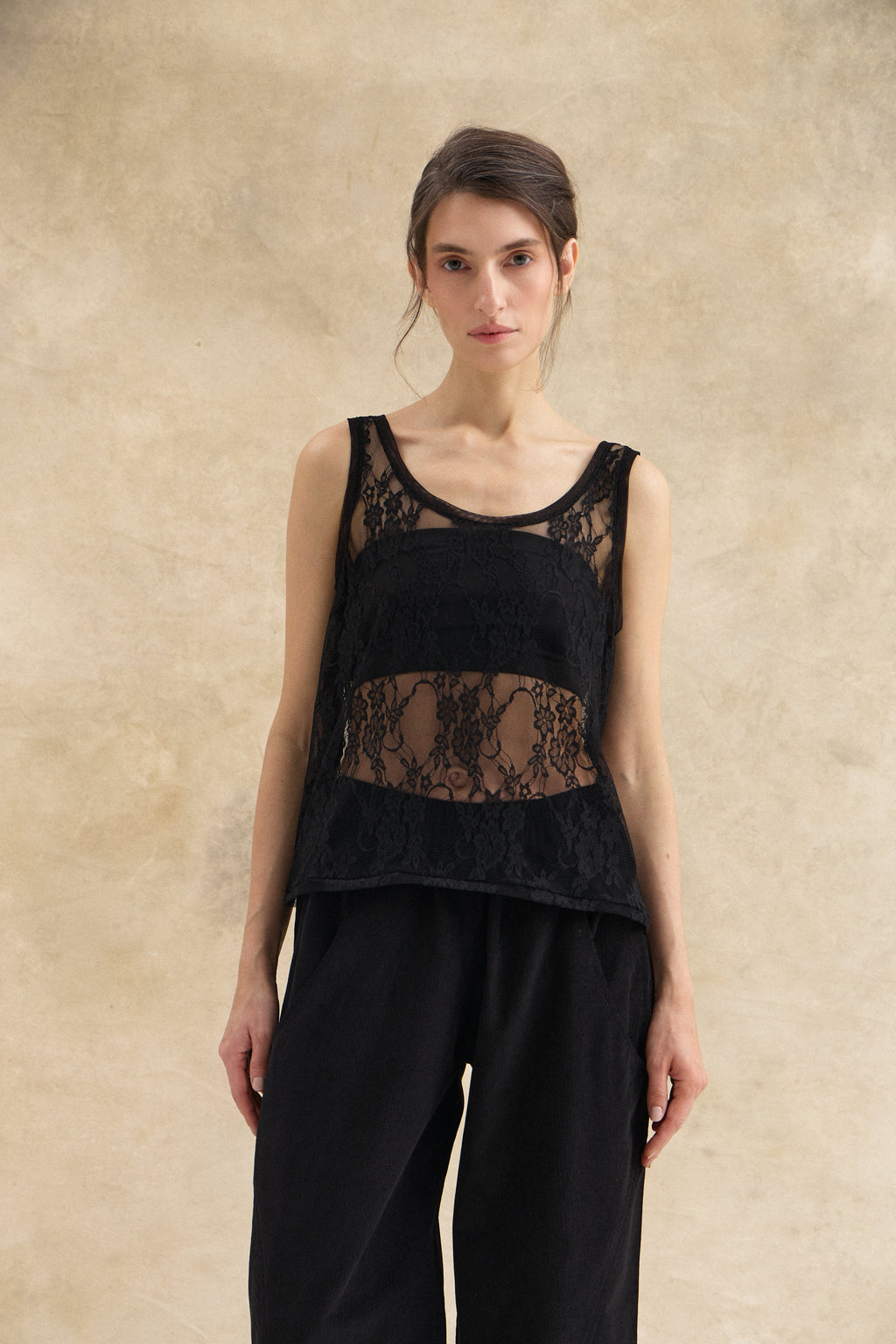 Guipure Lace Top