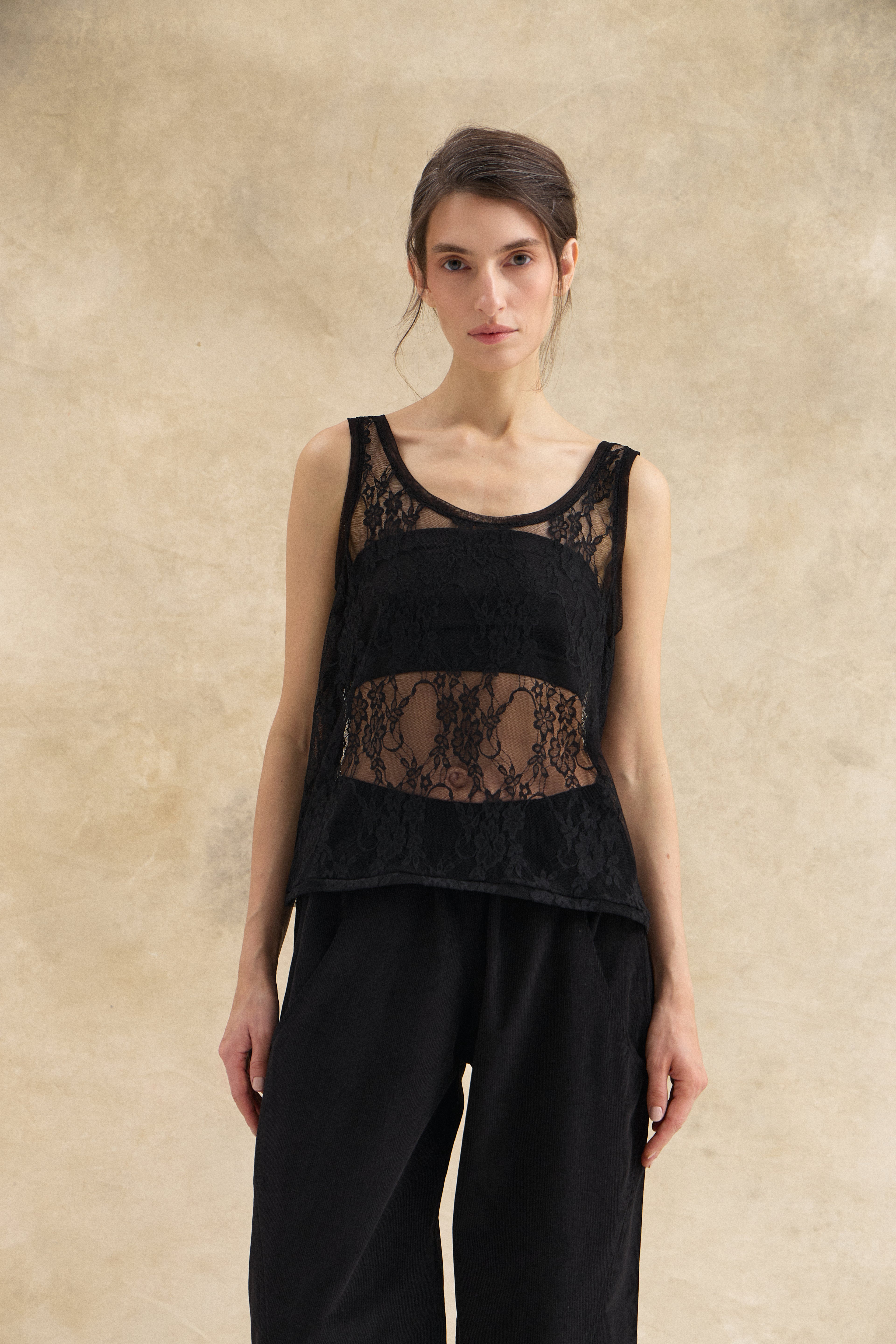Guipure Lace Top