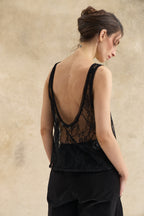 Guipure Lace Top